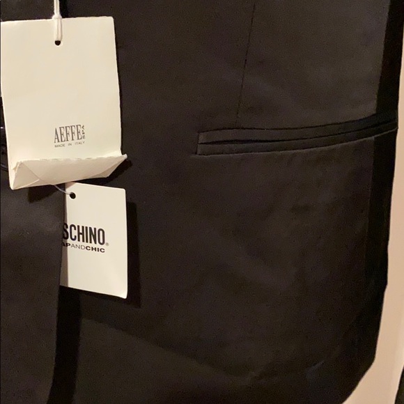 Moschino made in Italy NEW rayon/wool 12 Ónixblack - Picture 6 of 10